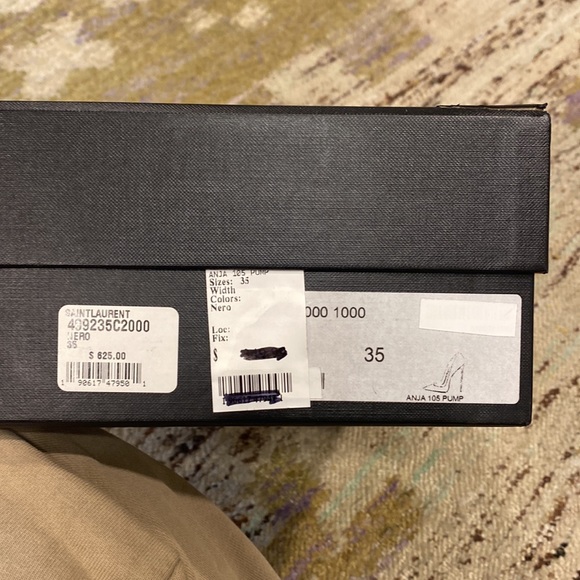 Saint Laurent Anja 105 pointy pump 35 - Picture 10 of 10